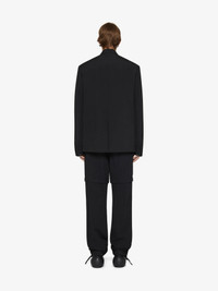 ジャケット GIVENCHY FW24 Black wool blazer (BW30JM15CT 001) WOMAN GIVENCHY BLACK VIRGIN WOOL BLAZER
