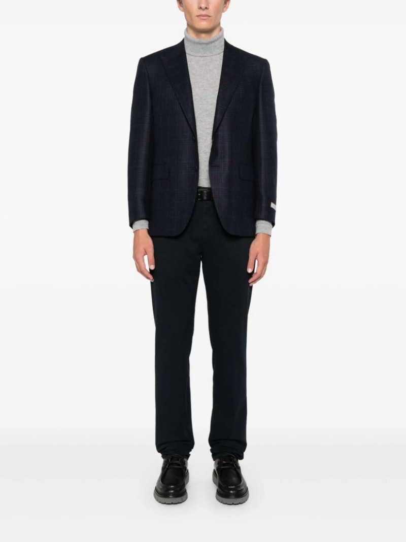 Canali slim-cut chino trousers outlook
