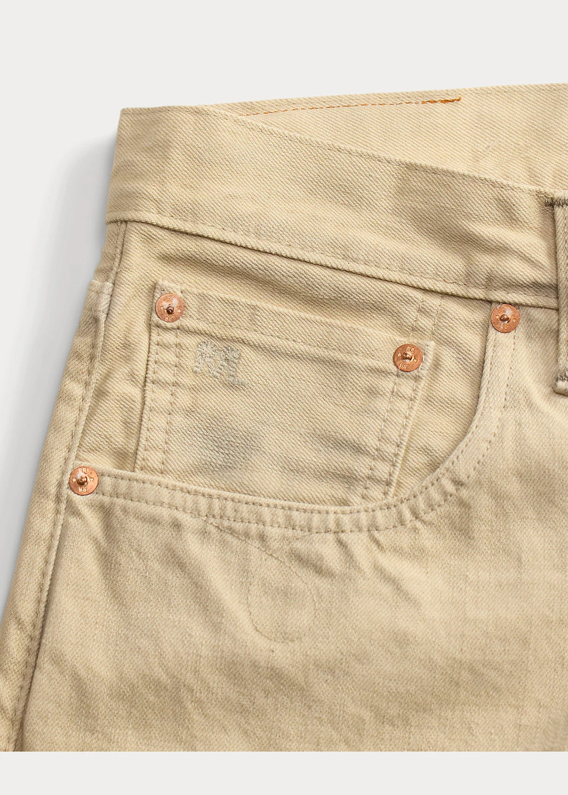 Slim Boot Cream Selvedge Jean 4