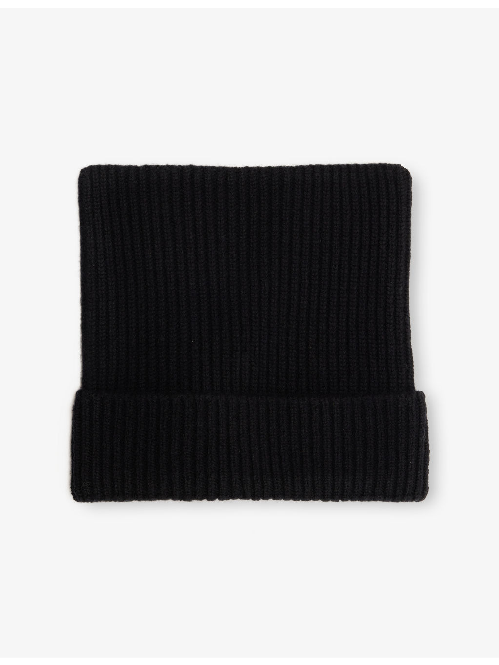 Ribbed Brand-Patch Wool-Blend Beanie - 3