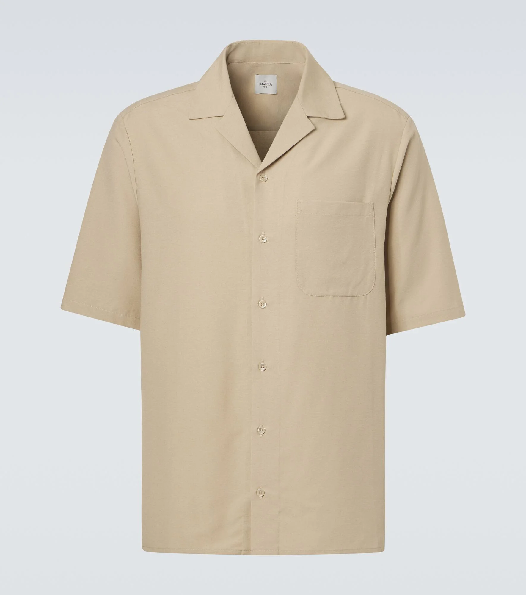 Silk bowling shirt - 1