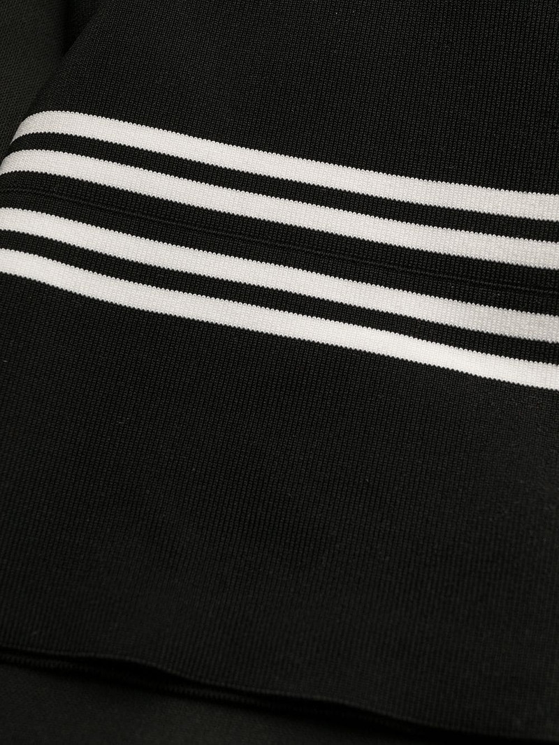 double stripe ribbed track trousers 6