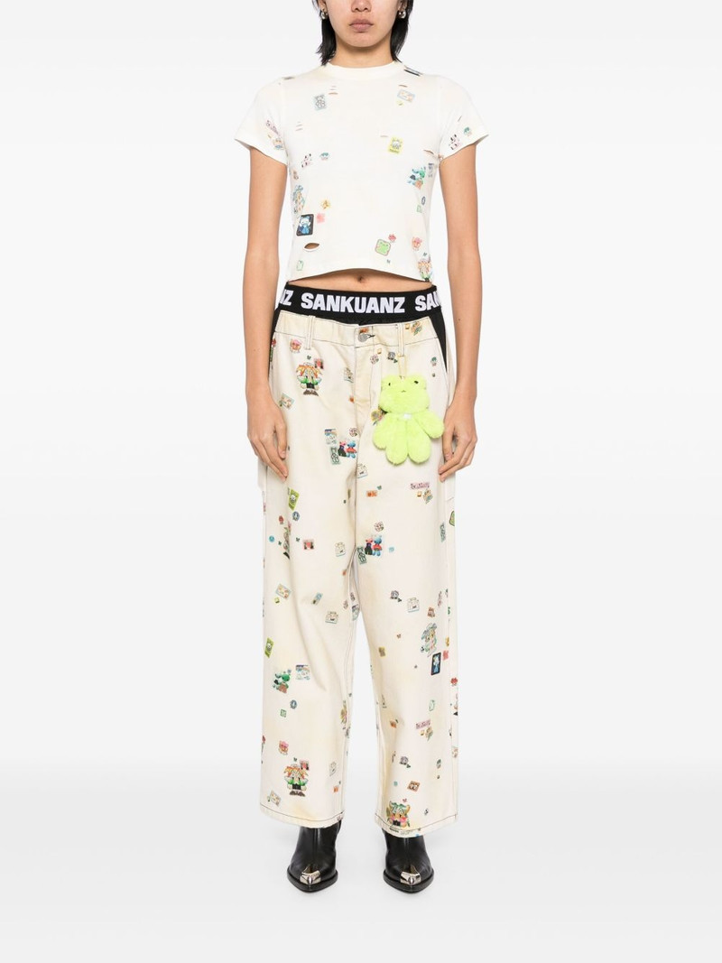 Sankuanz all-over graphic T-shirt outlook