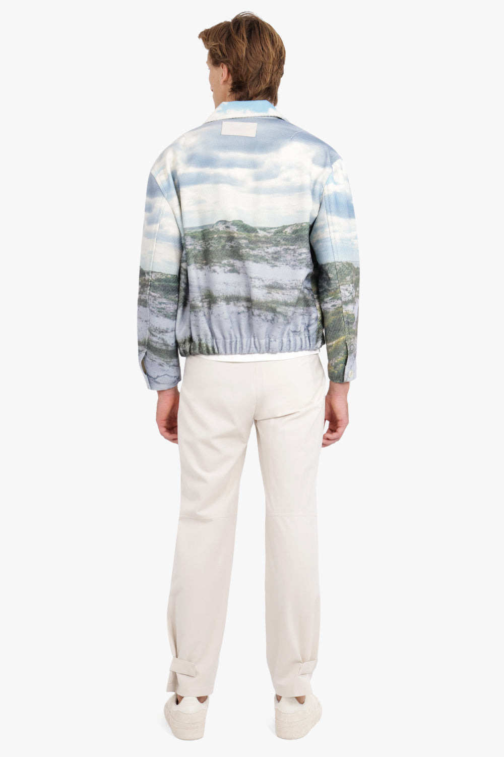 FULL PRINTED JACKET OCEAN | BLUE - 4