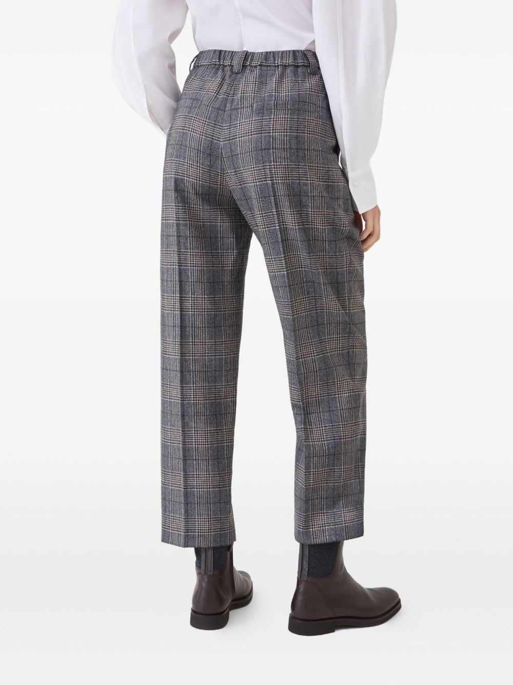 checked trousers - 4