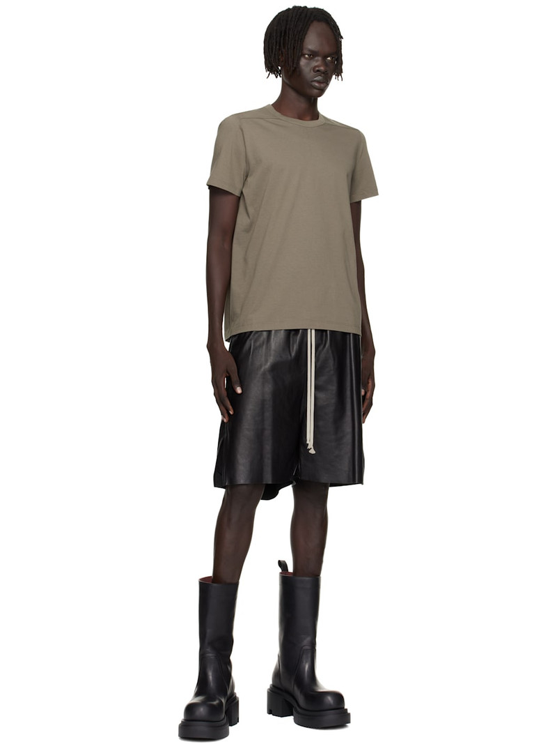Rick Owens Gray Concordians Short Level T-shirt outlook