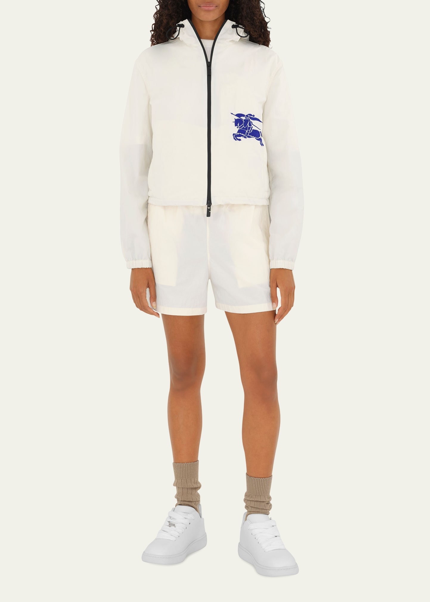 Hooded EKD Embroidered Jacket - 2