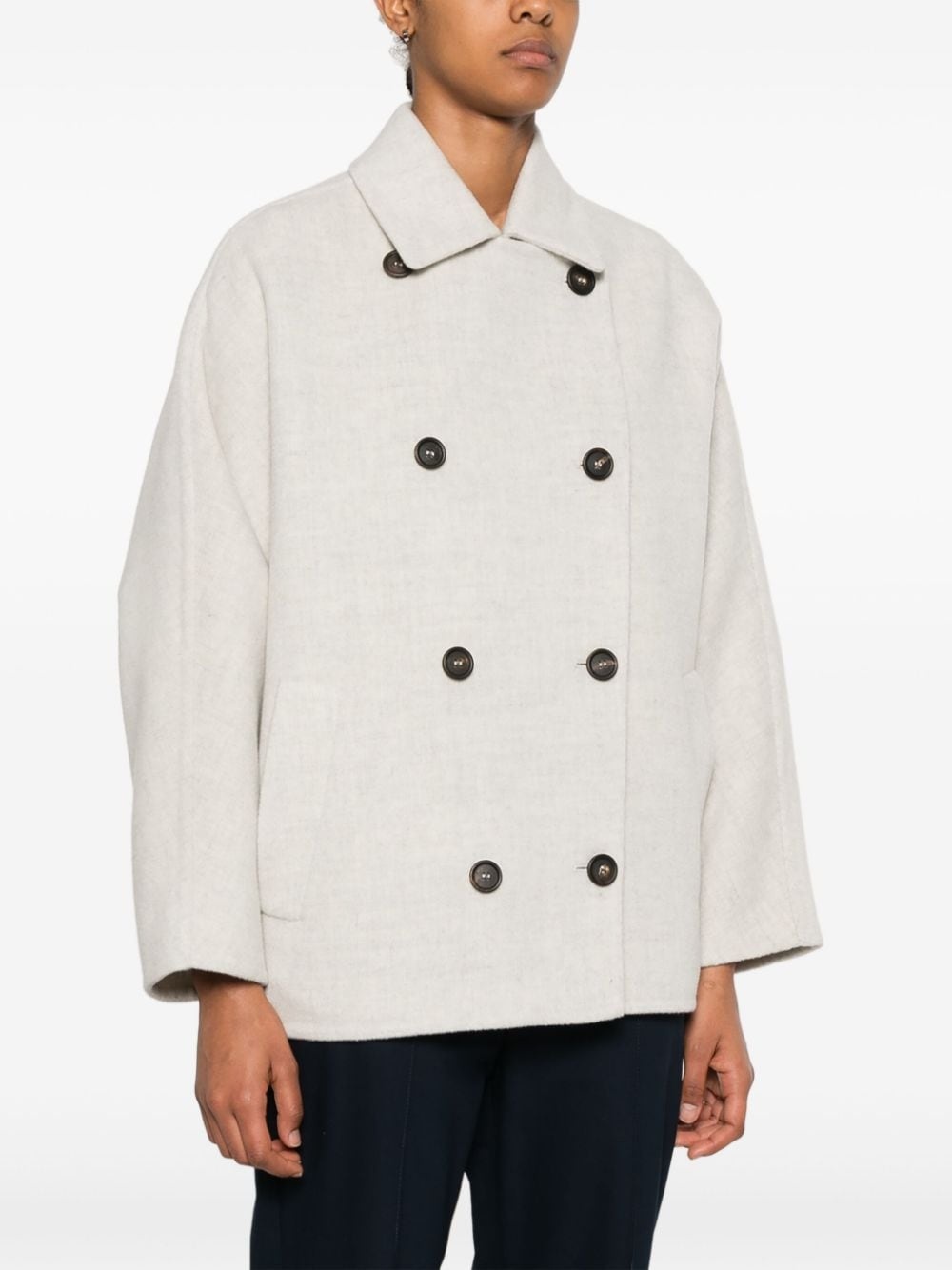 handcrafted peacoat - 3