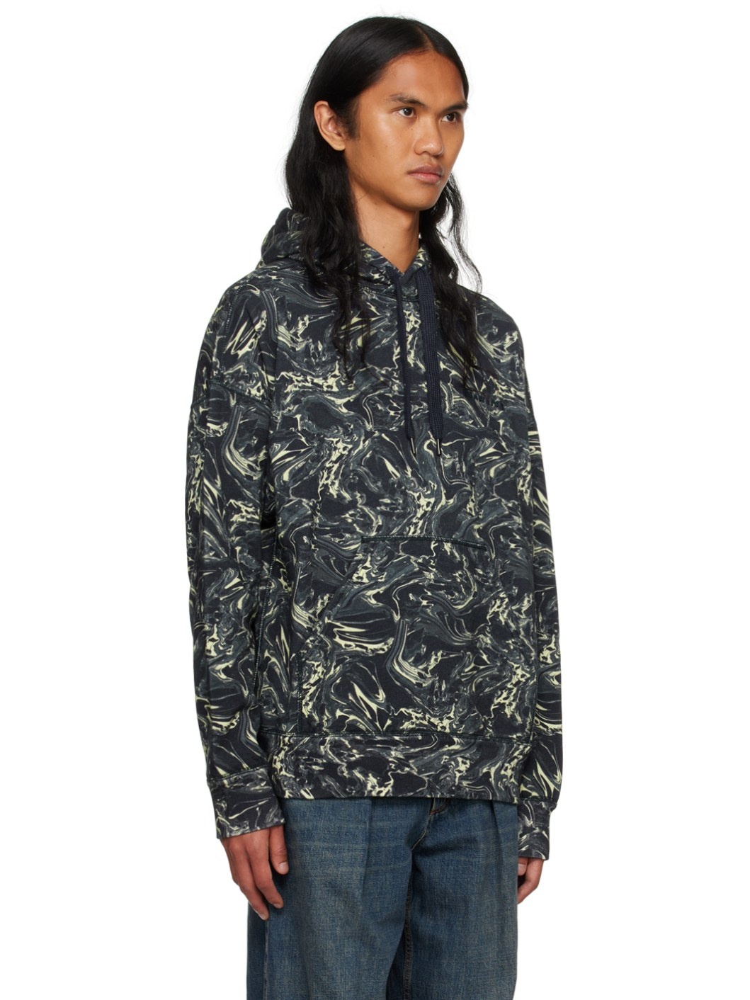 Navy Marvin Hoodie - 2