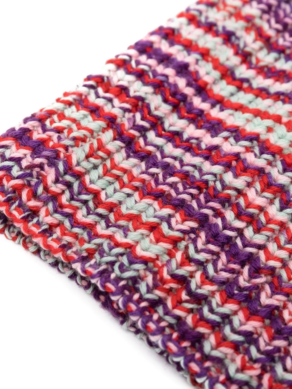 knitted stripe snood - 3