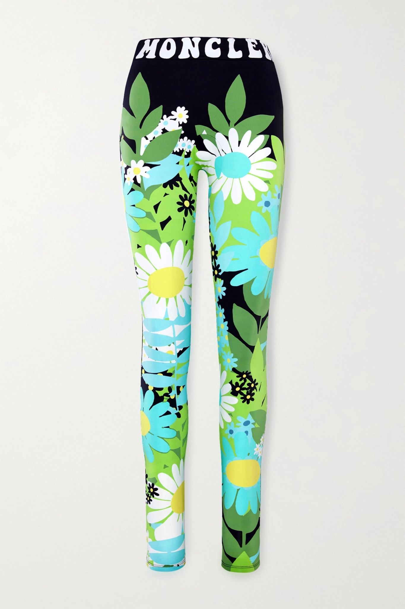 + 8 Richard Quinn floral-print stretch-jersey leggings - 1