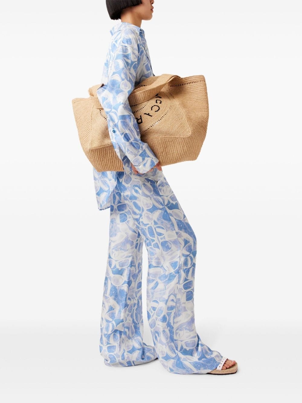 sunglasses print pajama trousers - 3