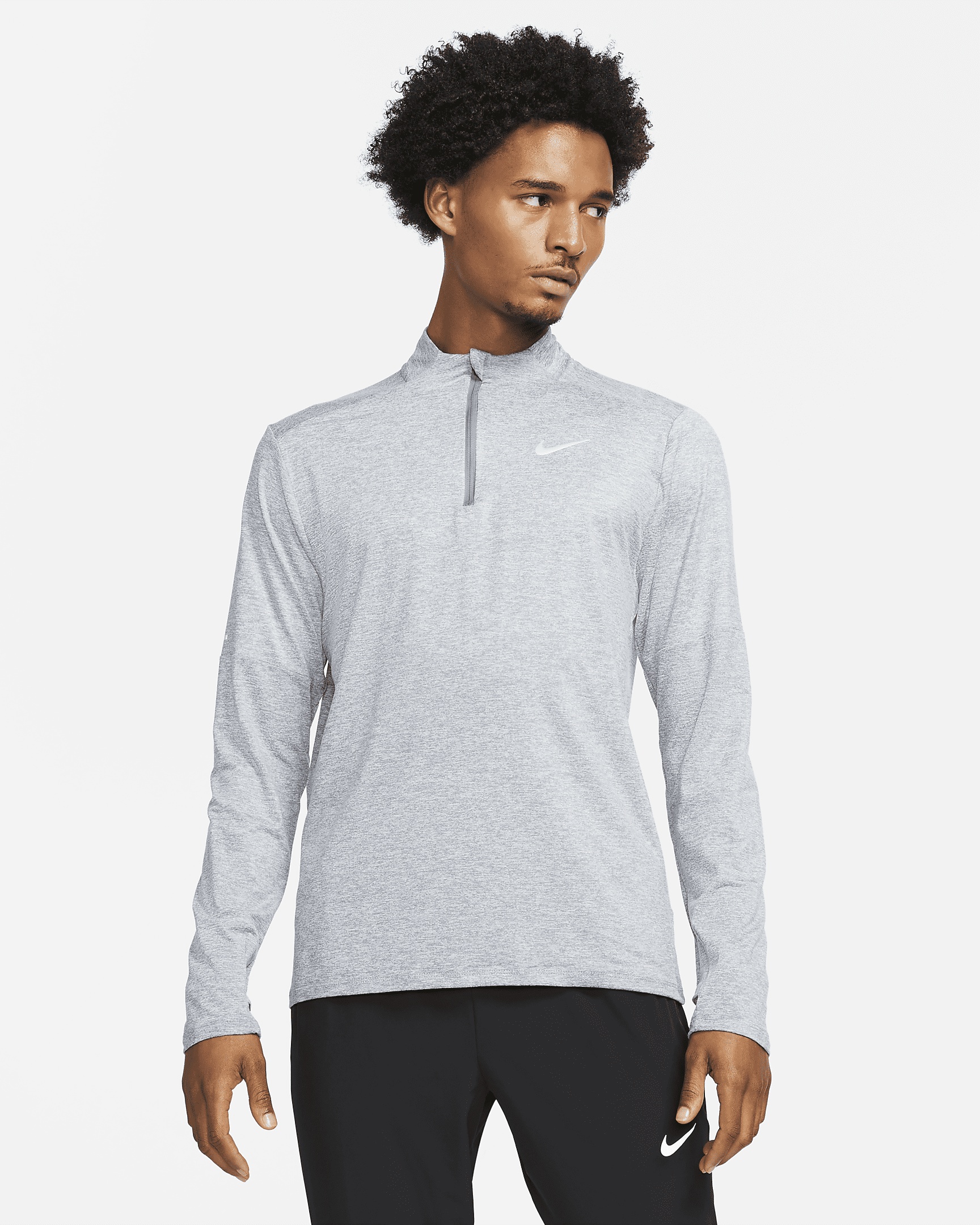 Nike Element Men's Dri-FIT 1/2-Zip Running Top - 1