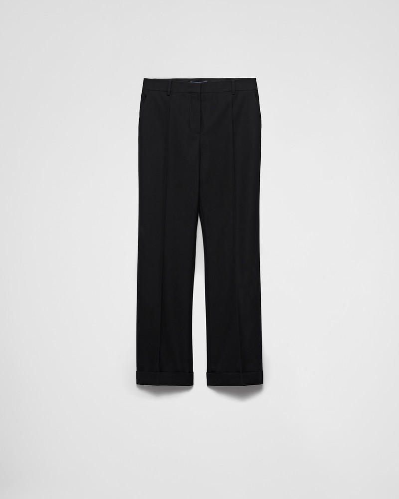 Gabardine pants - 1