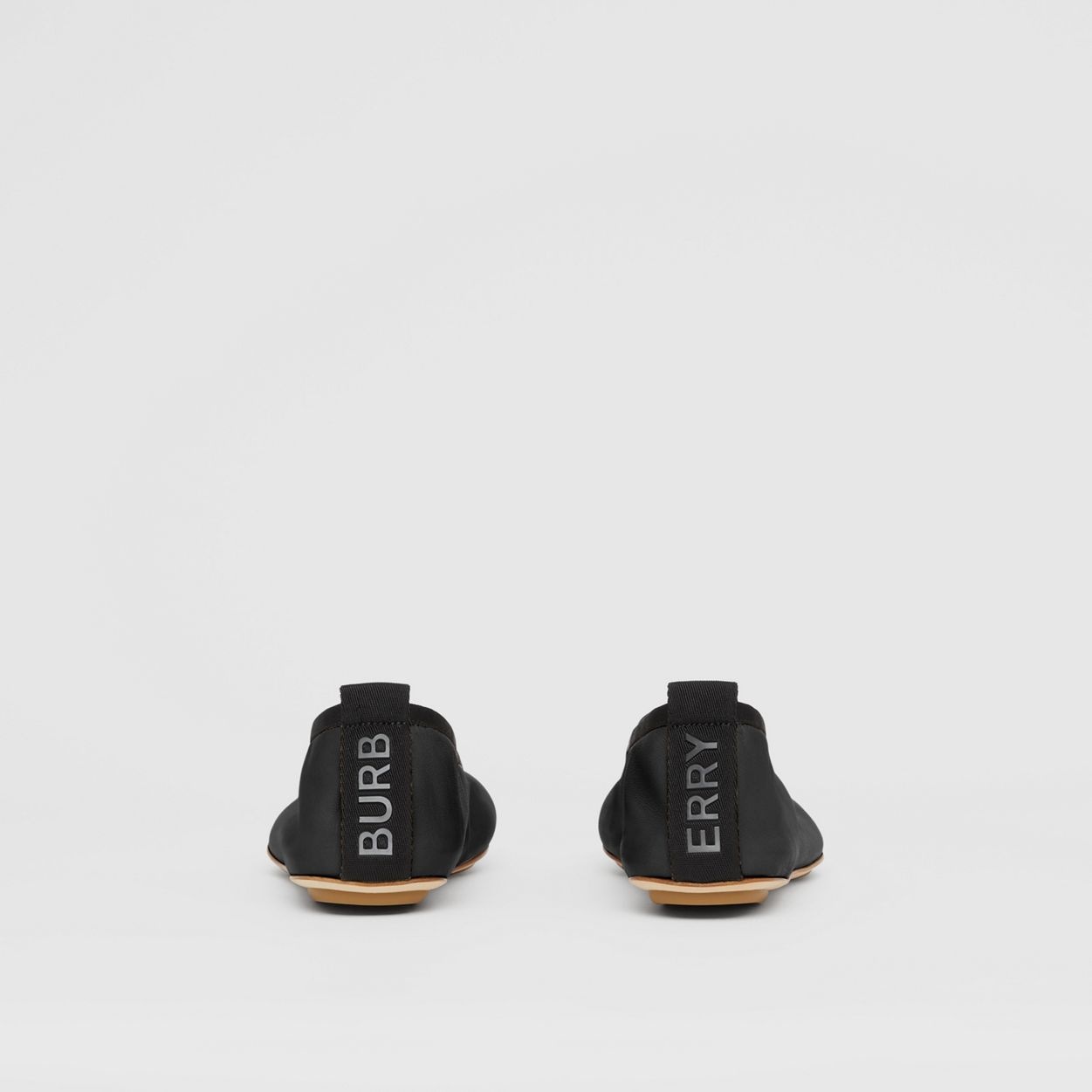 Logo Detail Lambskin Ballerinas - 5