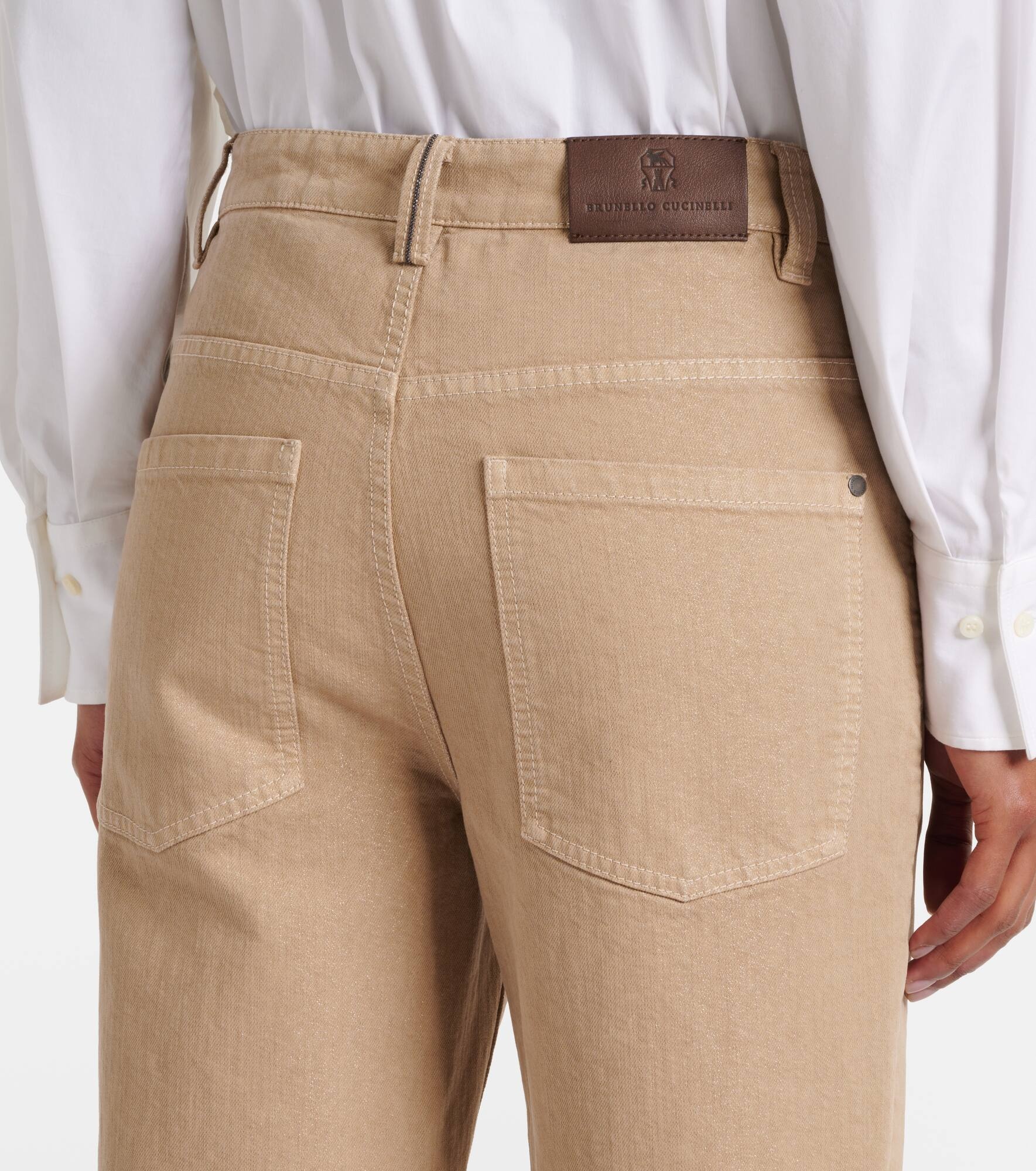 Mid-rise straight jeans - 6