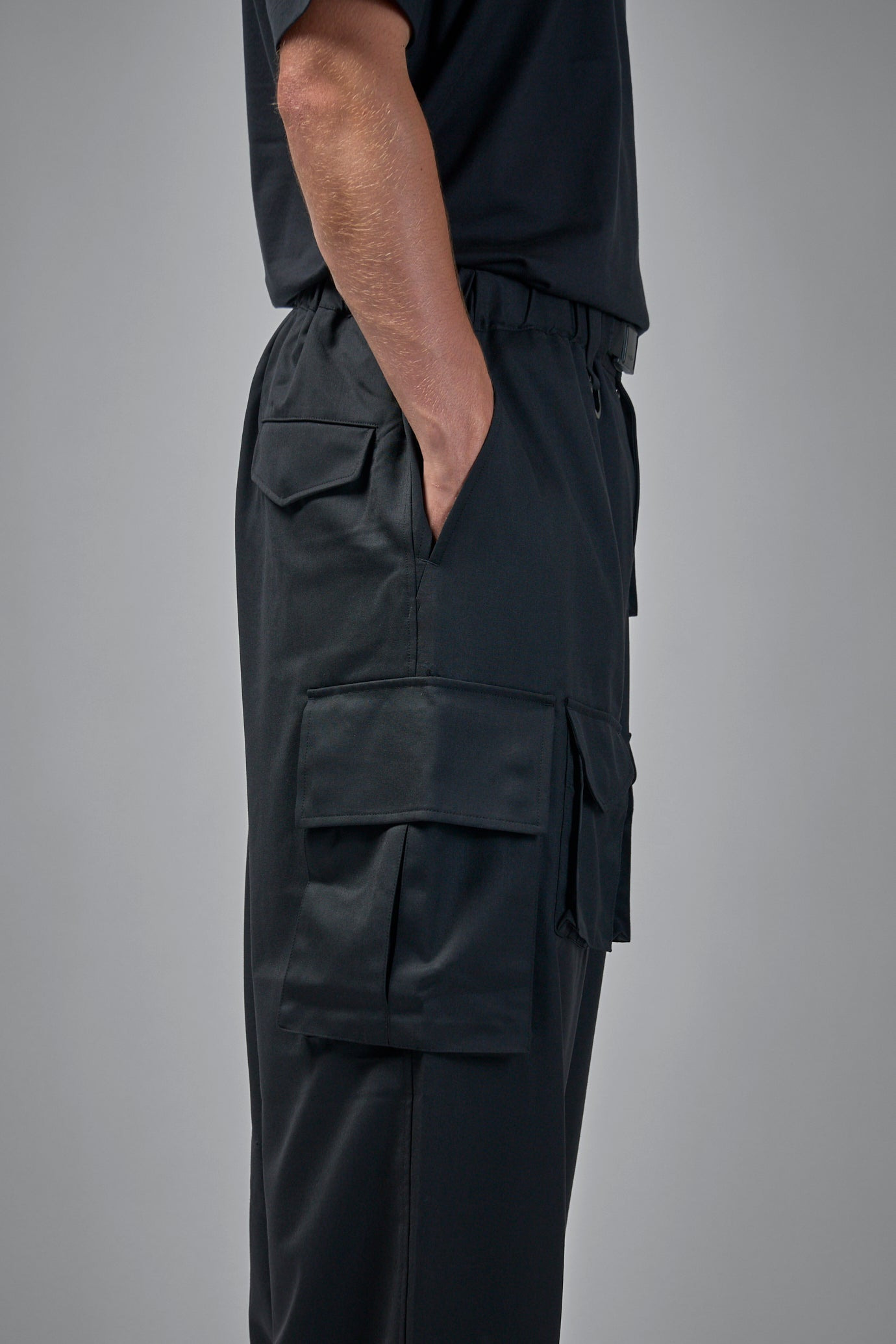 Refined Wool Cargo Pants - 5
