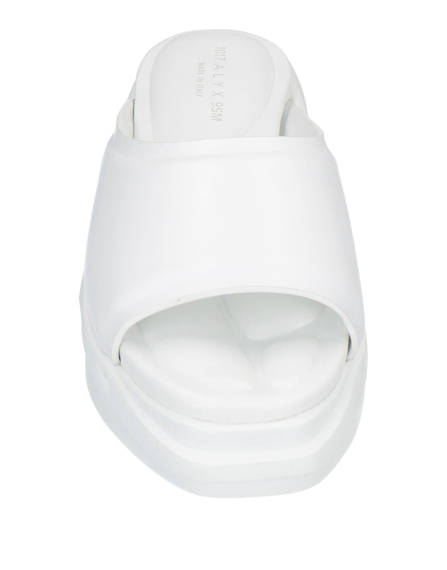 White Women's Sandals - 4