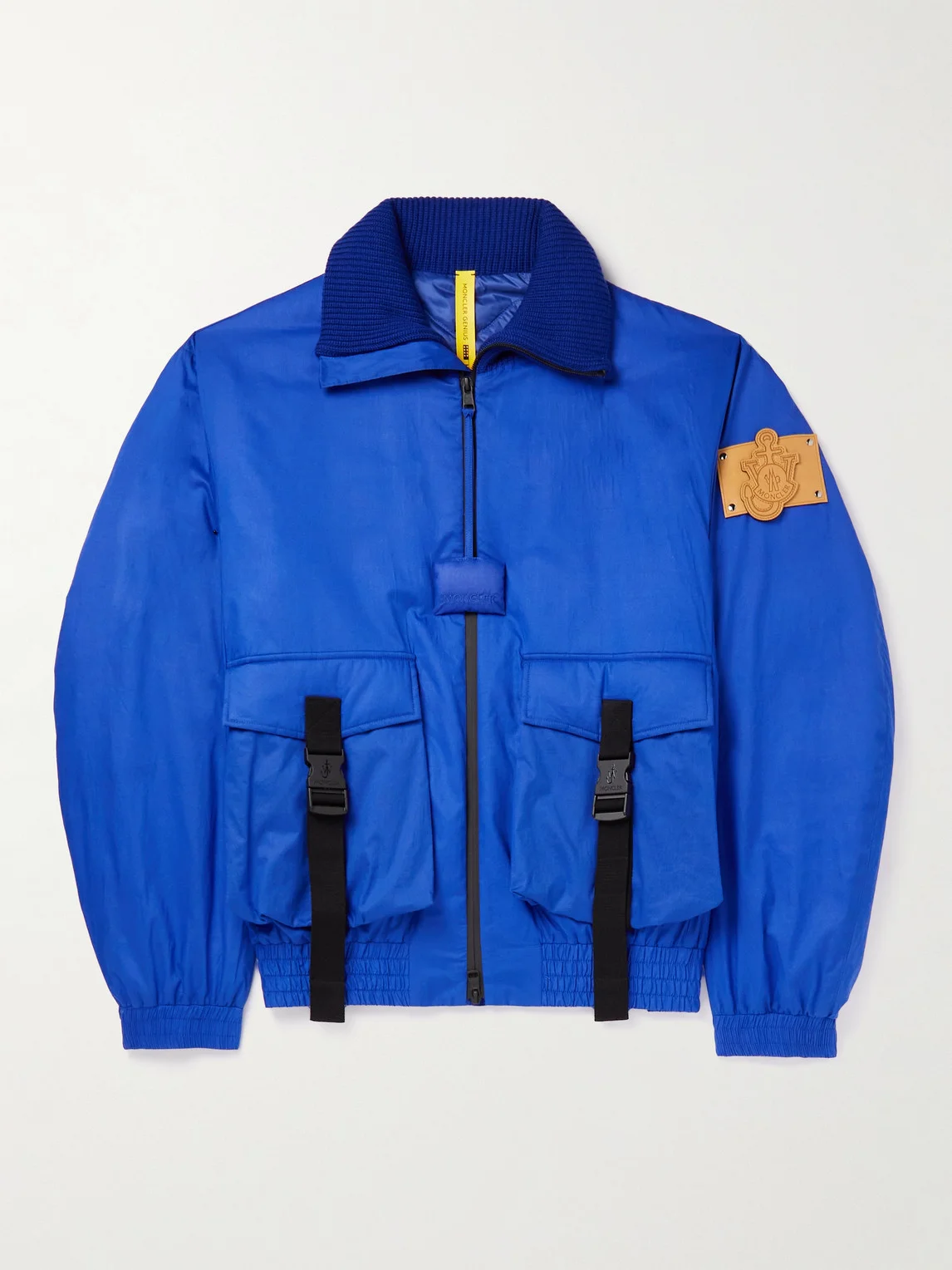 1 Moncler JW Anderson Skiddaw Logo-Appliquéd Padded Shell Down Jacket - 1
