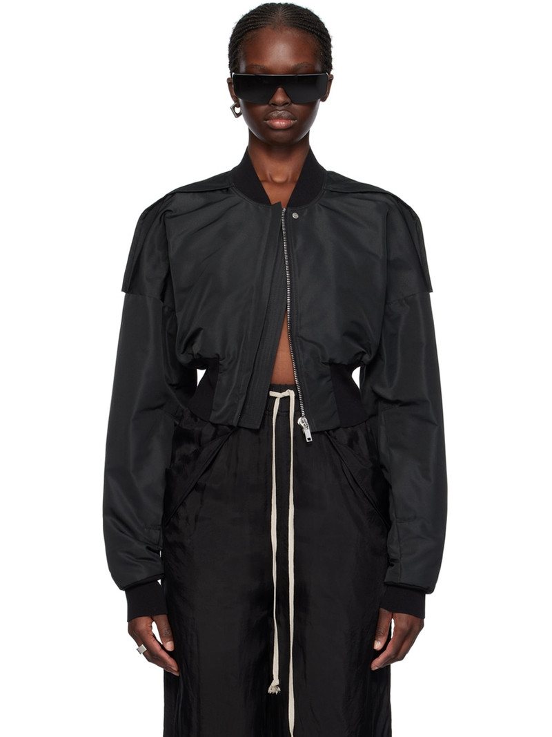 Black Flight Bomber Jacket 1