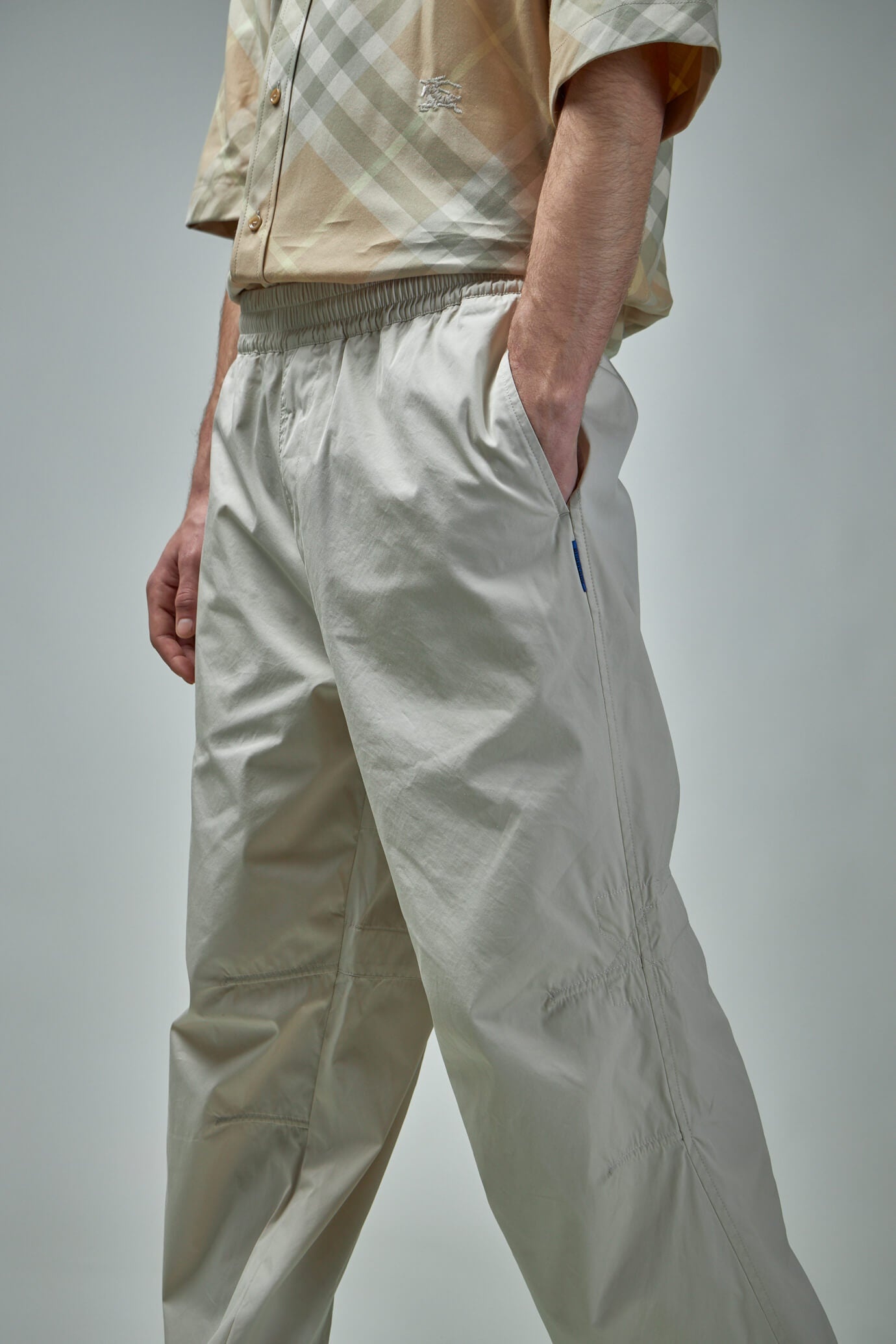 Cotton Blend Trousers - 4