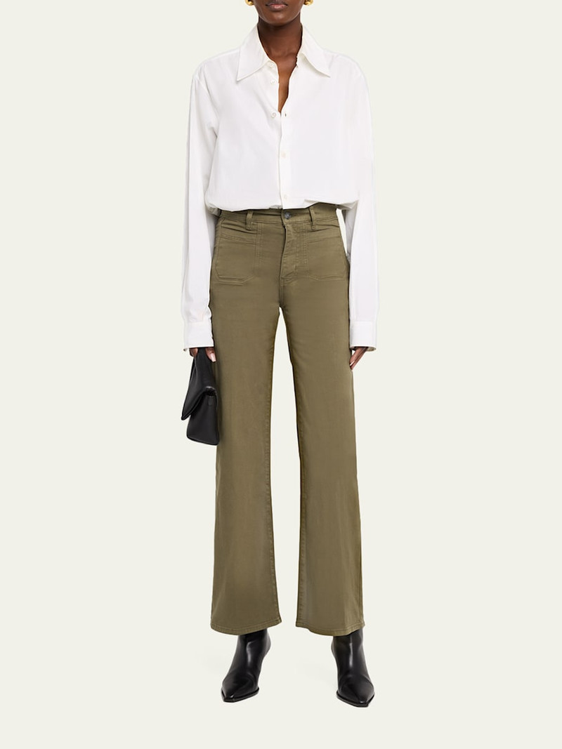 FRAME Le Slim Palazzo Pants outlook