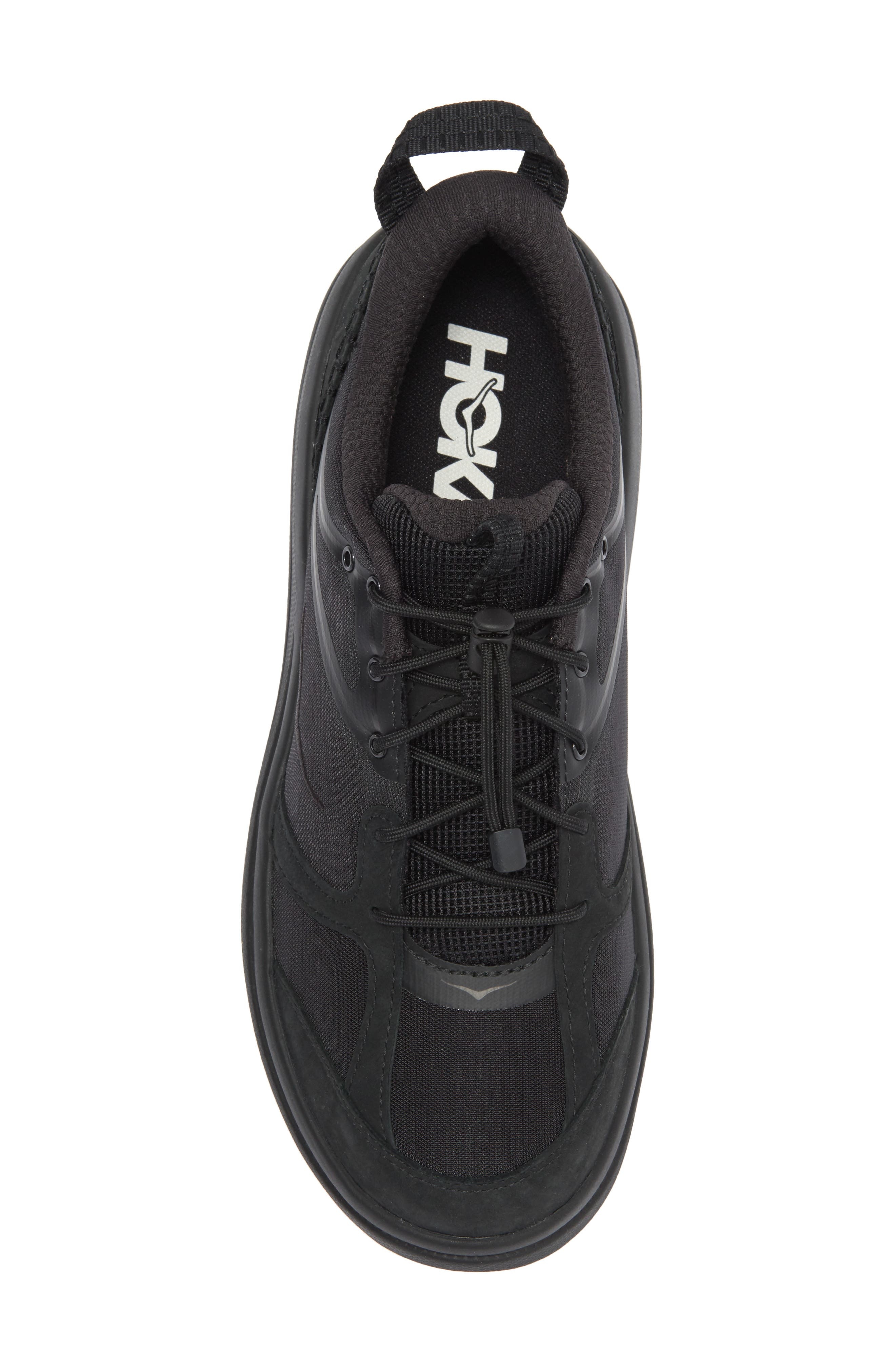 HOKA Bondi B3LS Sneaker in Black /Carbon Black at Nordstrom - 5