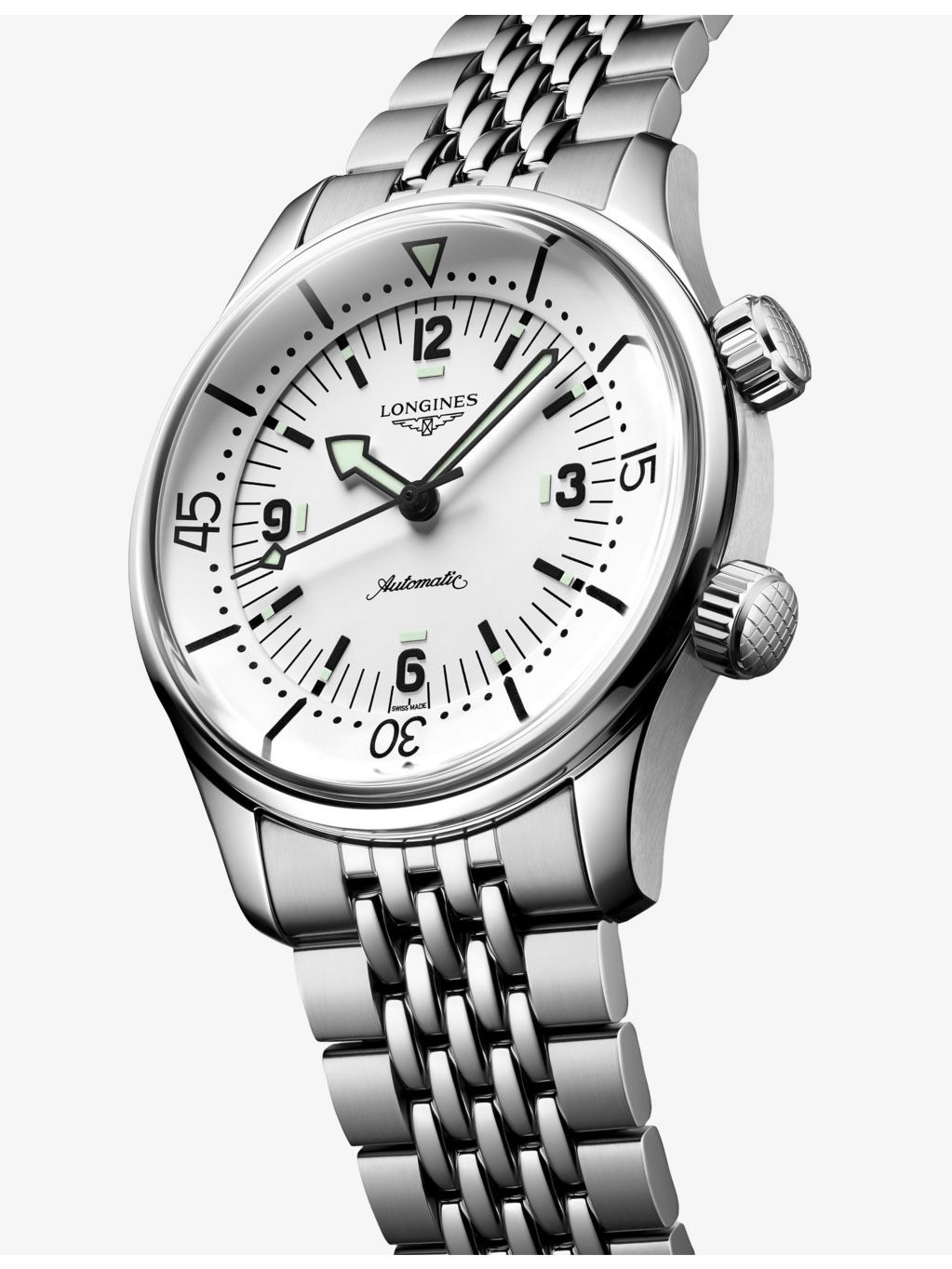L3.764.4.16.6 Legend Diver Stainless-Steel Automatic Watch - 2
