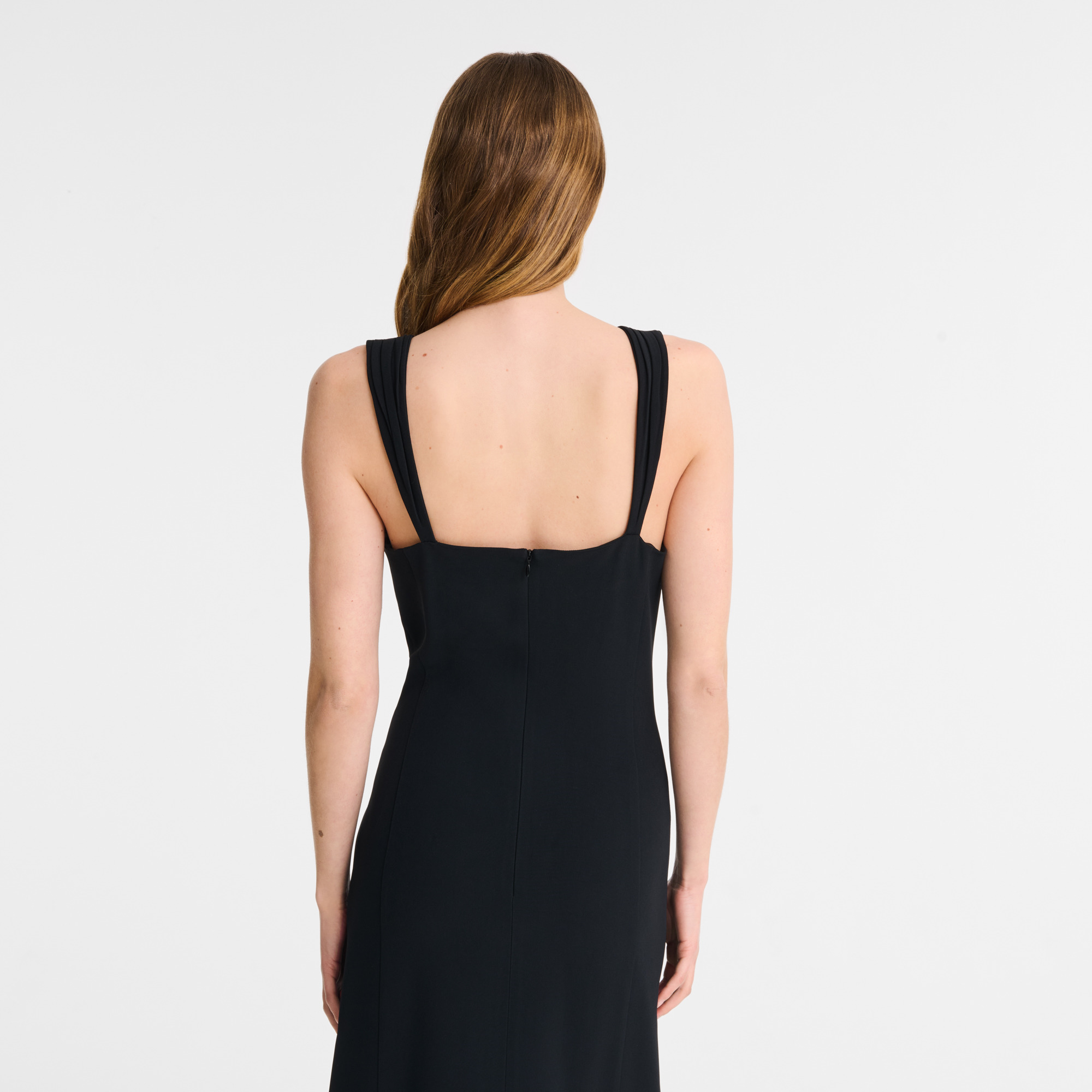 Long dress Black - Crepe - 5