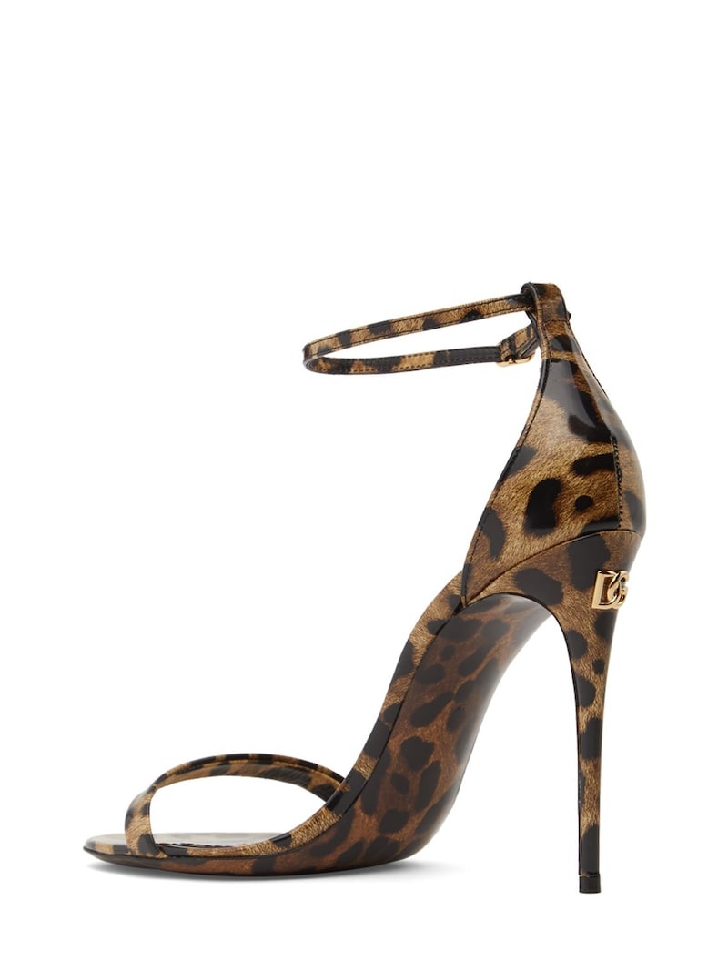 105mm Keira patent leather sandals - 4