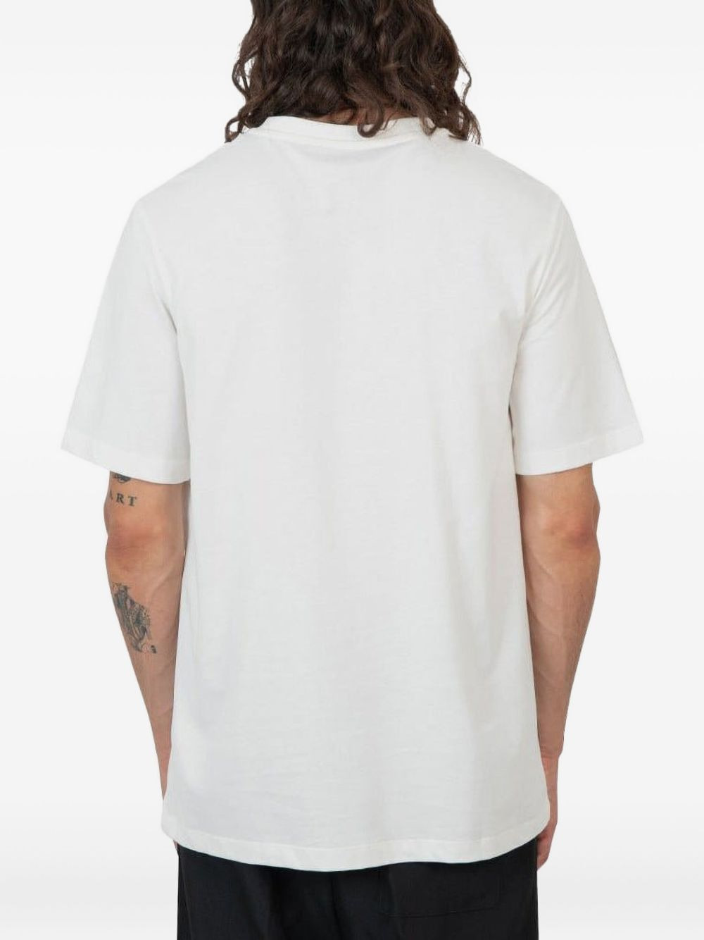 graphic-patch T-shirt - 3