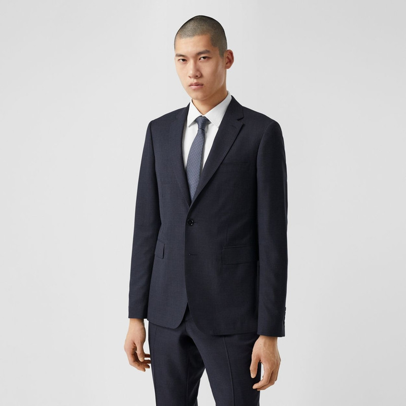 Slim Fit Wool Suit 6