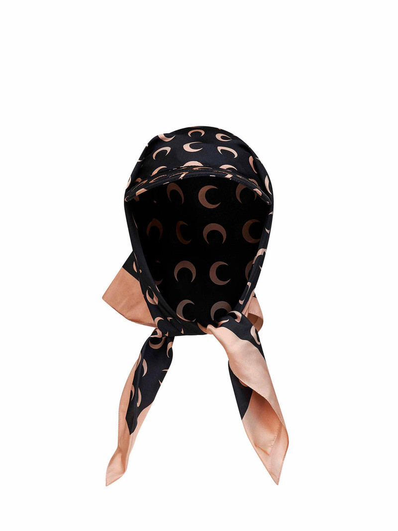 Marine Serre SILK VEILED CAP (INVERSE TAN) outlook