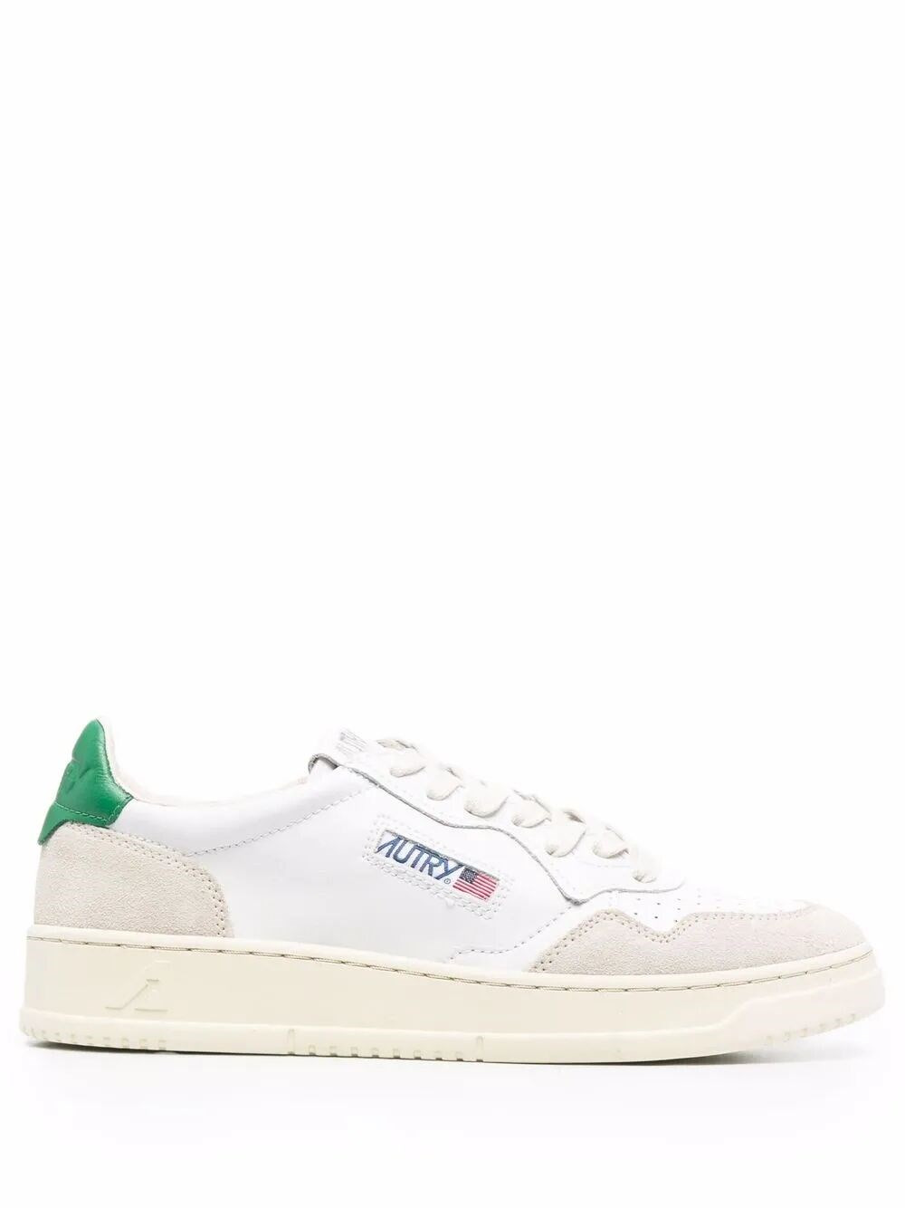 Introducing the "MEDALIST LOW" SUEDE SNEAKERS by AUTRY, a perfect blend of elegance and comfort in t - 1