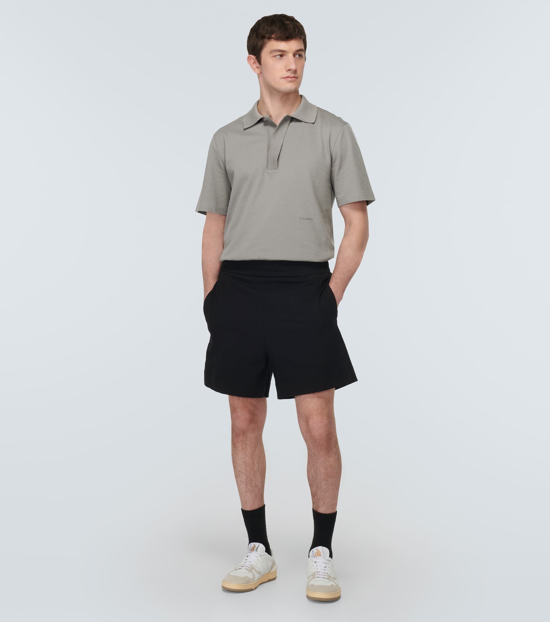 Cotton piqué polo shirt - 2