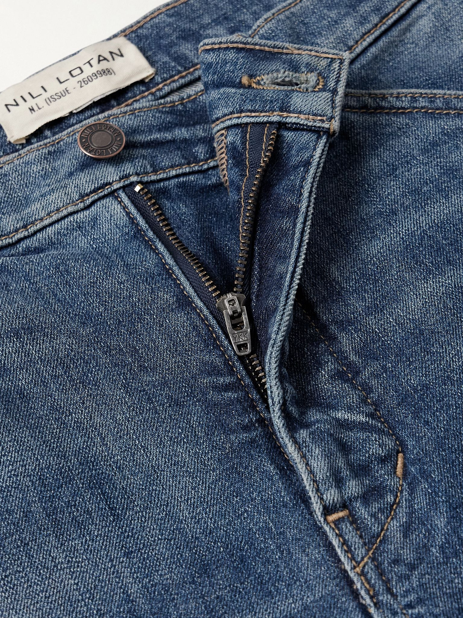 Tribeca high-rise tapered jeans Mid denim - 5