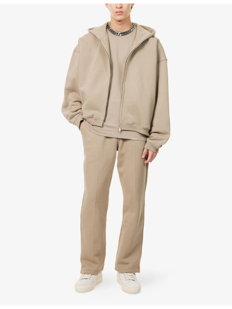 REPRESENT Initial Logo-Print Cotton Jogging Bottoms outlook