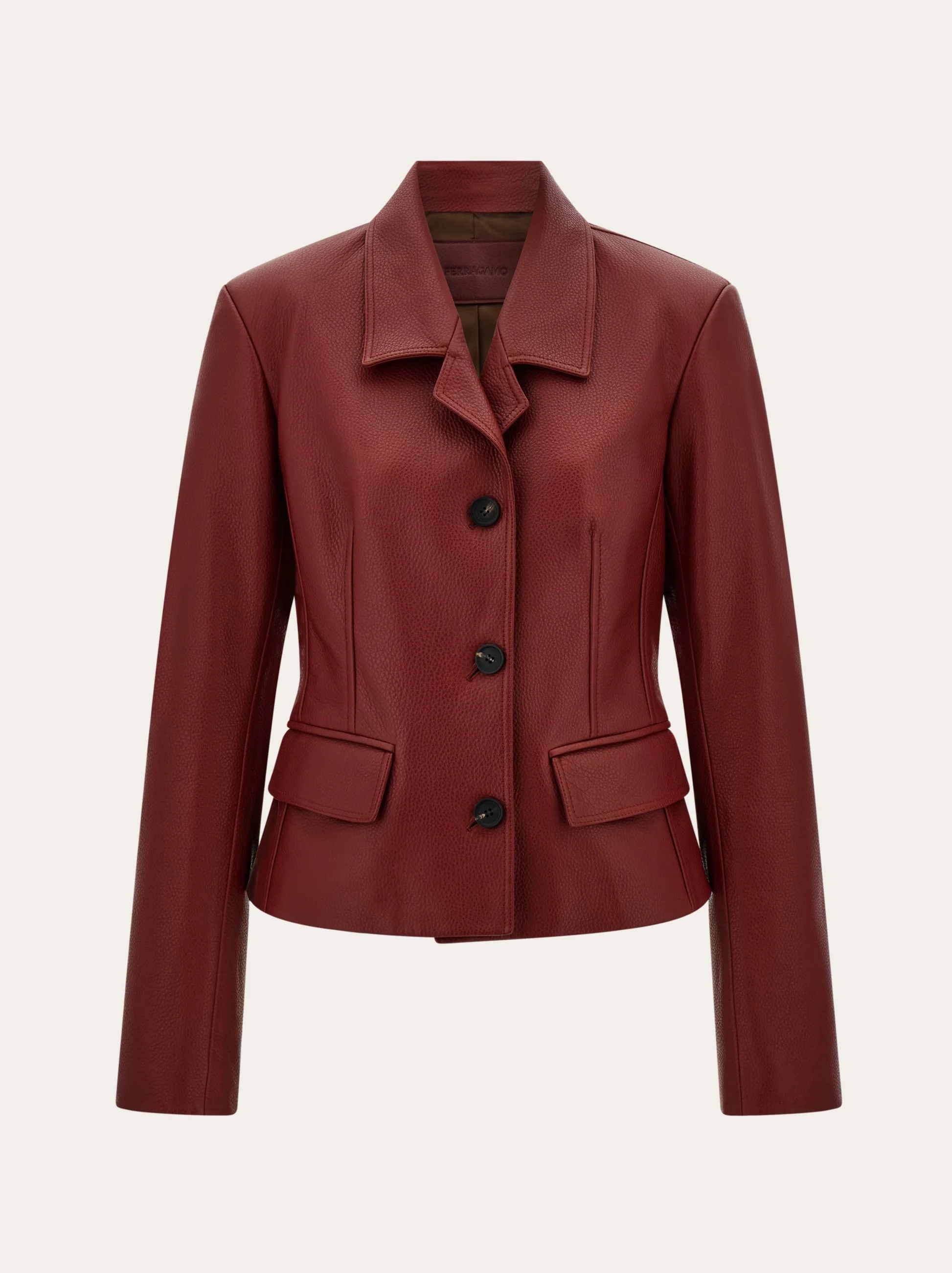 Fitted deerskin jacket - 1