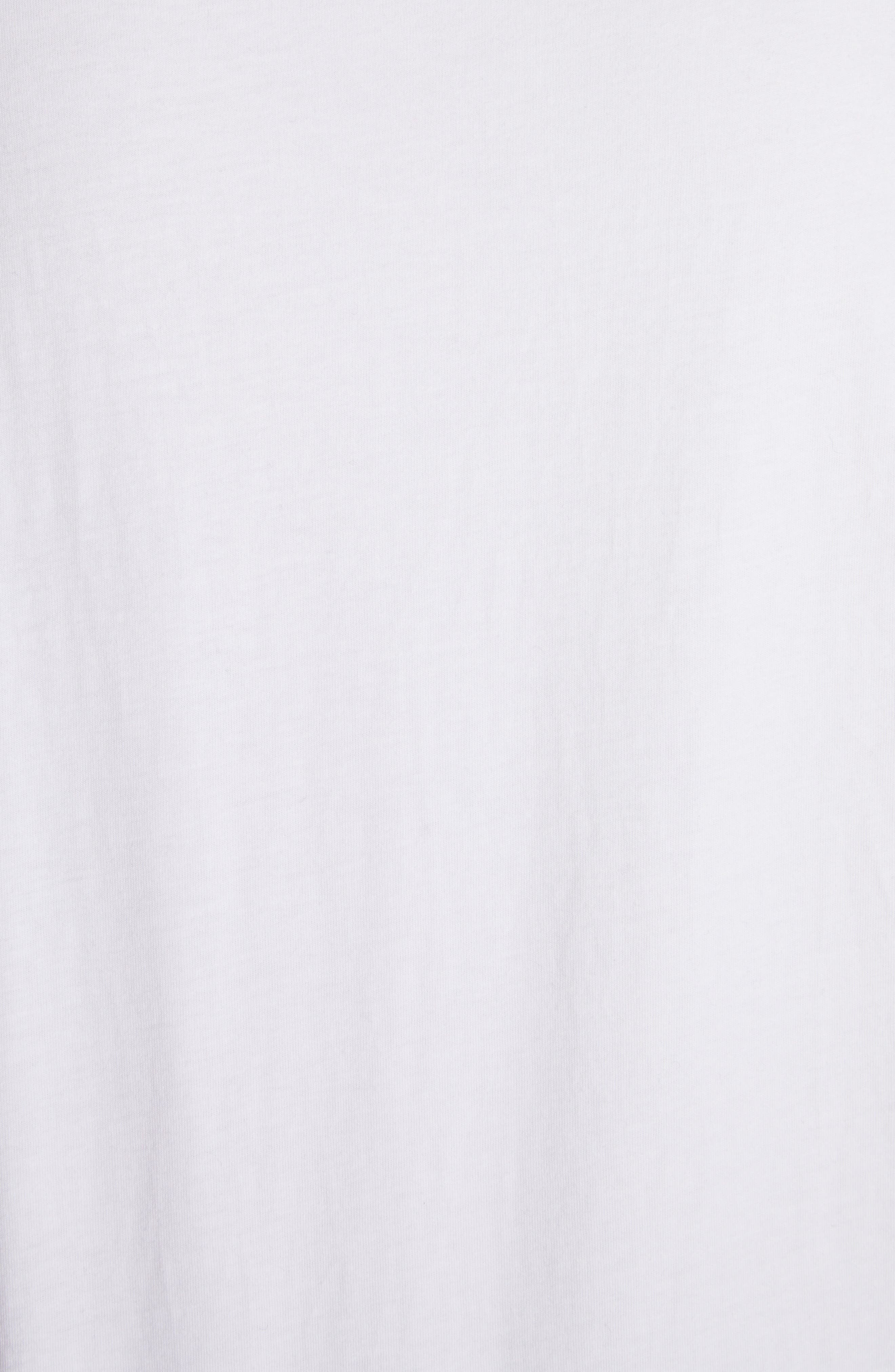 Golden Goose Regular Fit Small Star Logo Graphic T-Shirt in Optic White/Black at Nordstrom - 6