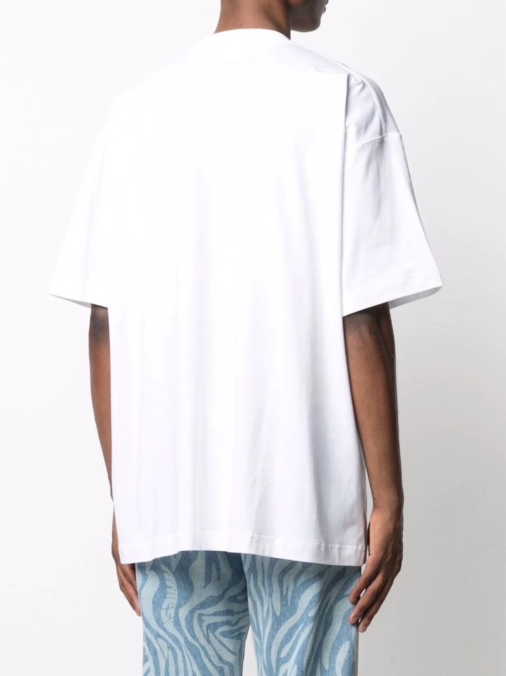 logo-print oversize T-shirt - 5