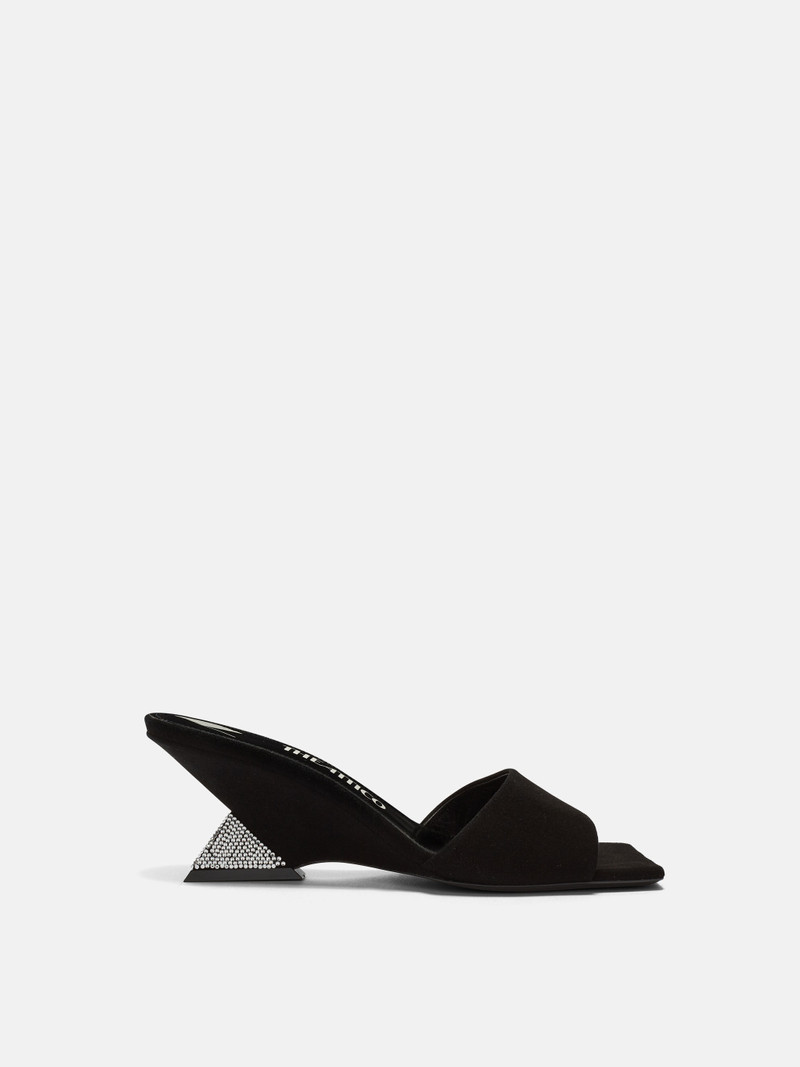 ''CHEOPE'' BLACK AND SILVER MULE 1