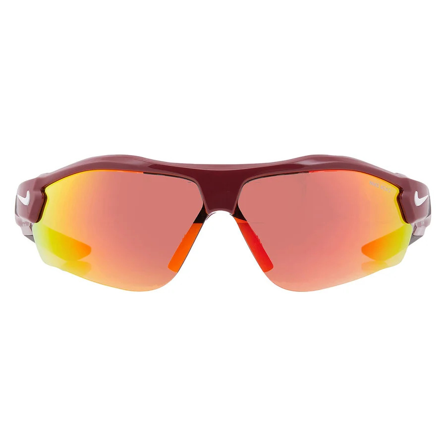 Open Box - Nike Red Mirror Square Men's Sunglasses NIKE SHOW X3 TEAM DN9252 677 72 - 1