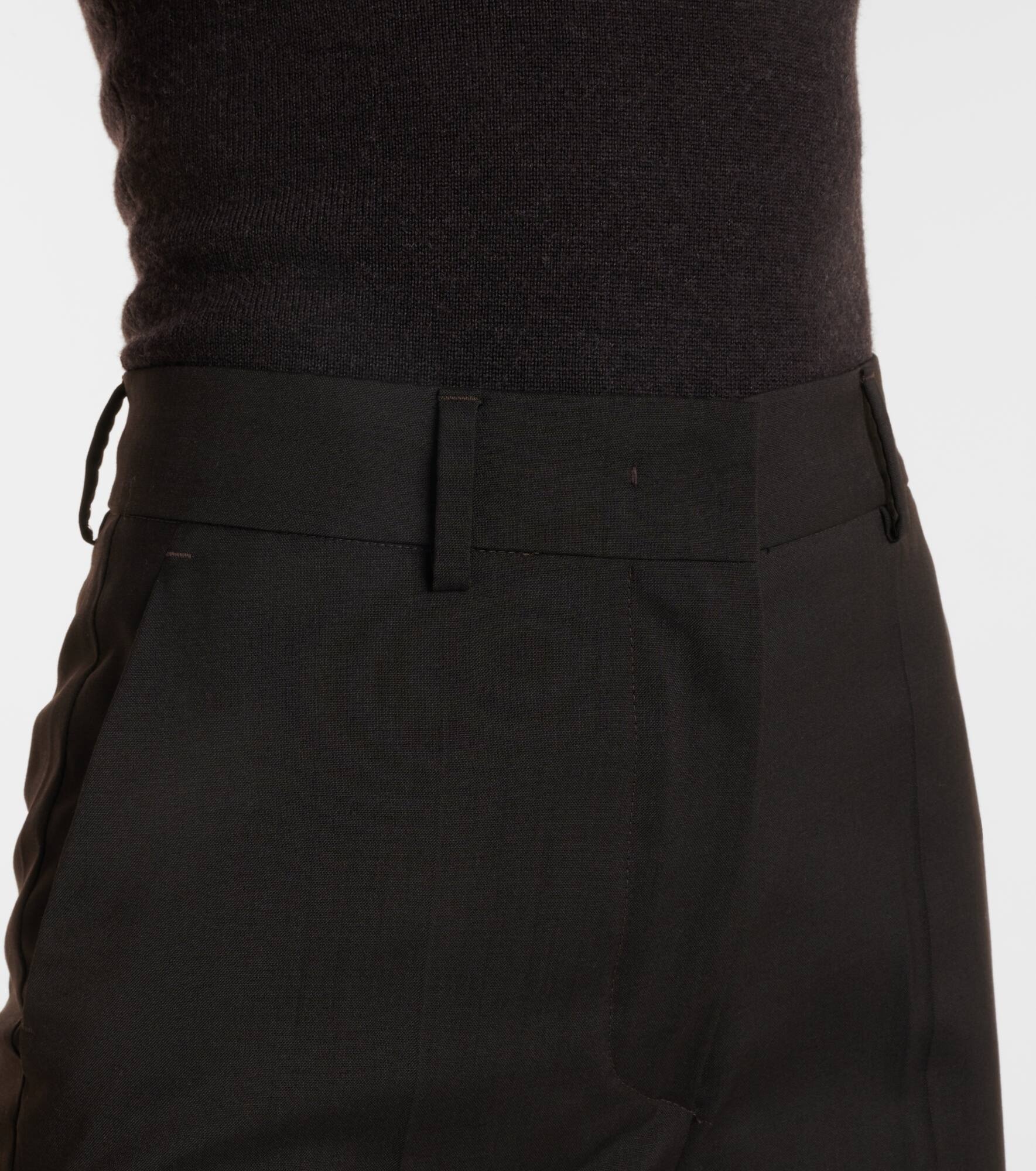 Hangar virgin wool flared pants - 4