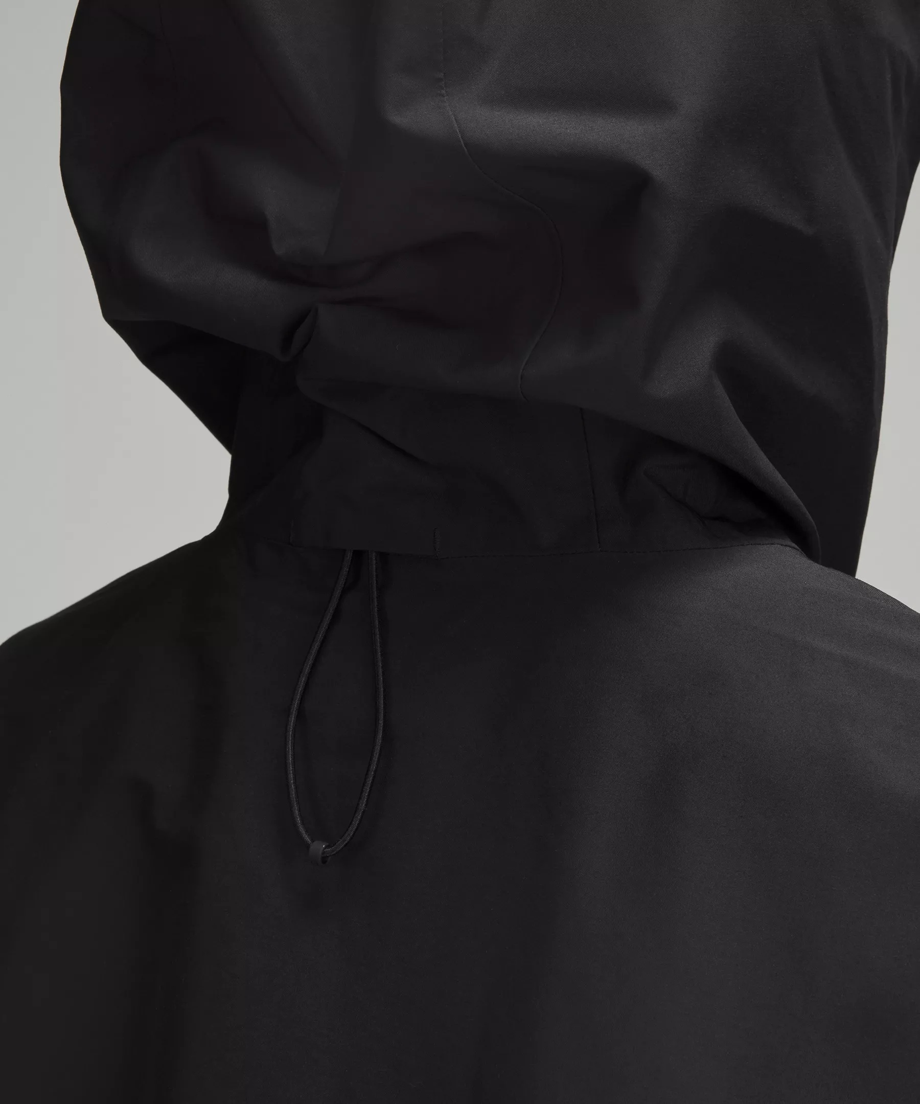 Oversized Hooded Rain Jacket - 9