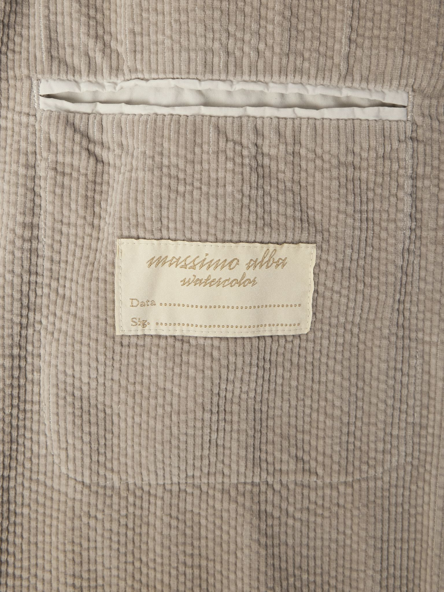 Sloop Cotton-Corduroy Suit Beige - 6