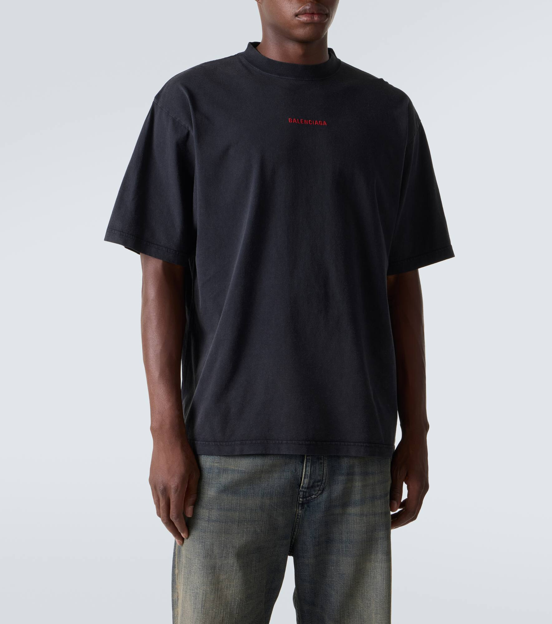 Logo cotton jersey T-shirt - 3