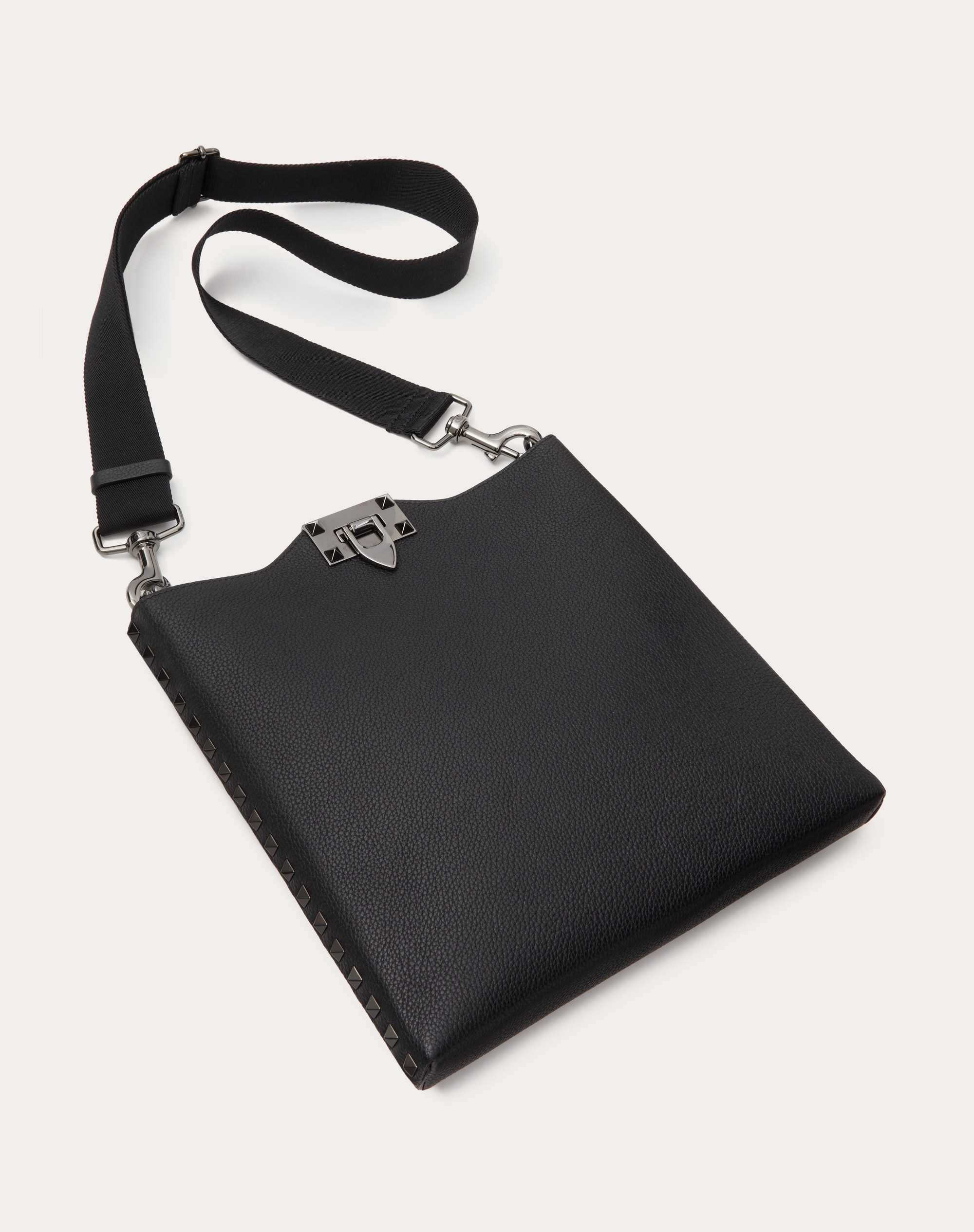 ROCKSTUD GRAINY CALFSKIN CROSSBODY BAG - 5