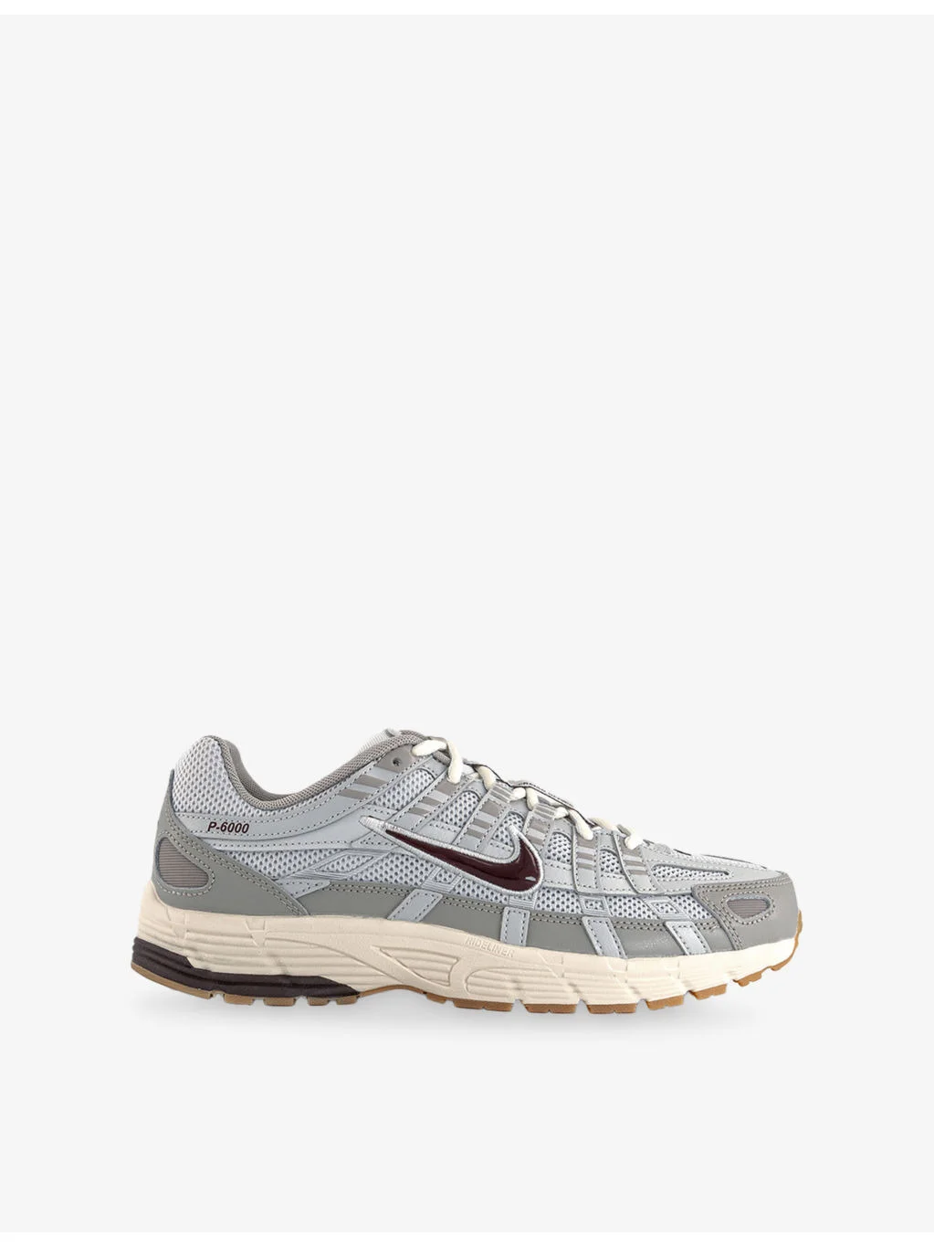 P-6000 Leather and Mesh Trainers - 1