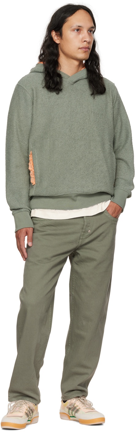 【関税込み】Craig Green グリーン Internal Frill フーディ Craig Green Internal Frill Cotton Ruched Hoodie, Size Medium