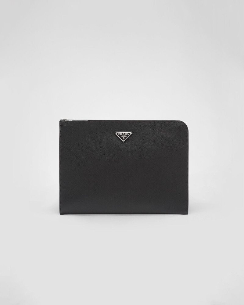 Saffiano Leather Briefcase 1